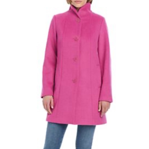 Kate Spade stand collar wool coat - Picture 3 of 8